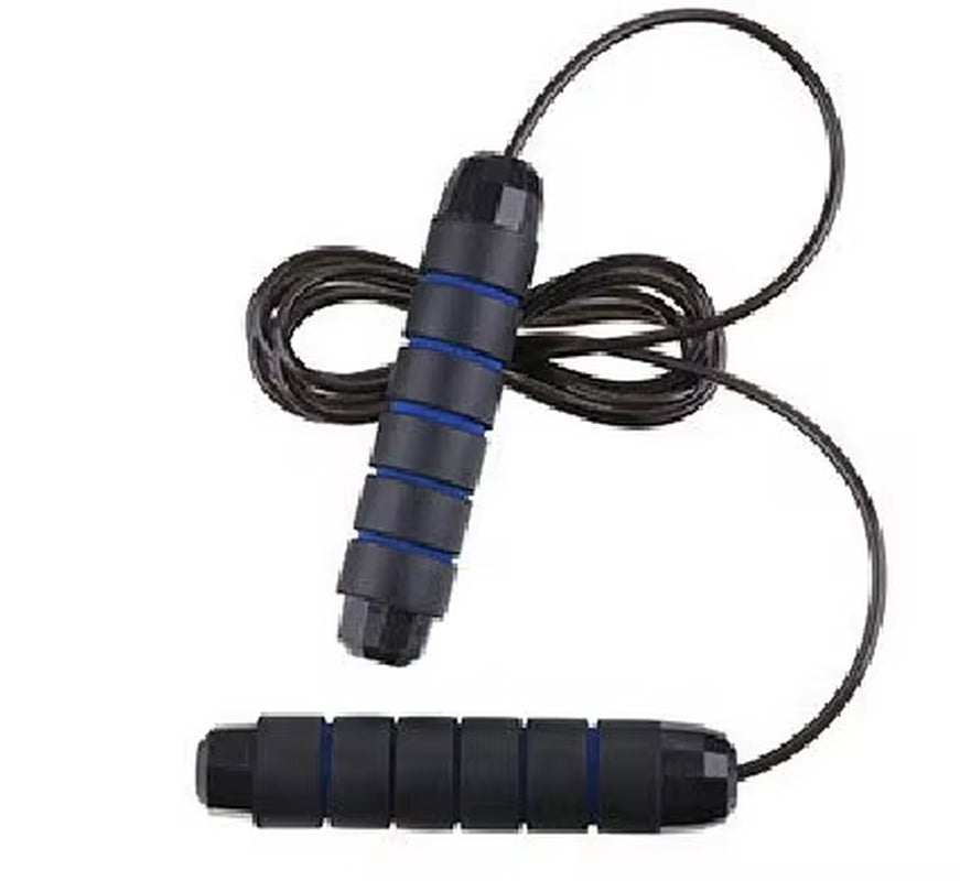 4 Color Adjustable Fitness Weighted Speed Jump Rope with Foam Handle Fitness Exercises for Fitness Home Exercise&Slim Body Free