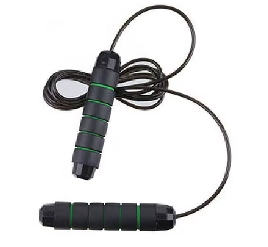 4 Color Adjustable Fitness Weighted Speed Jump Rope with Foam Handle Fitness Exercises for Fitness Home Exercise&Slim Body Free